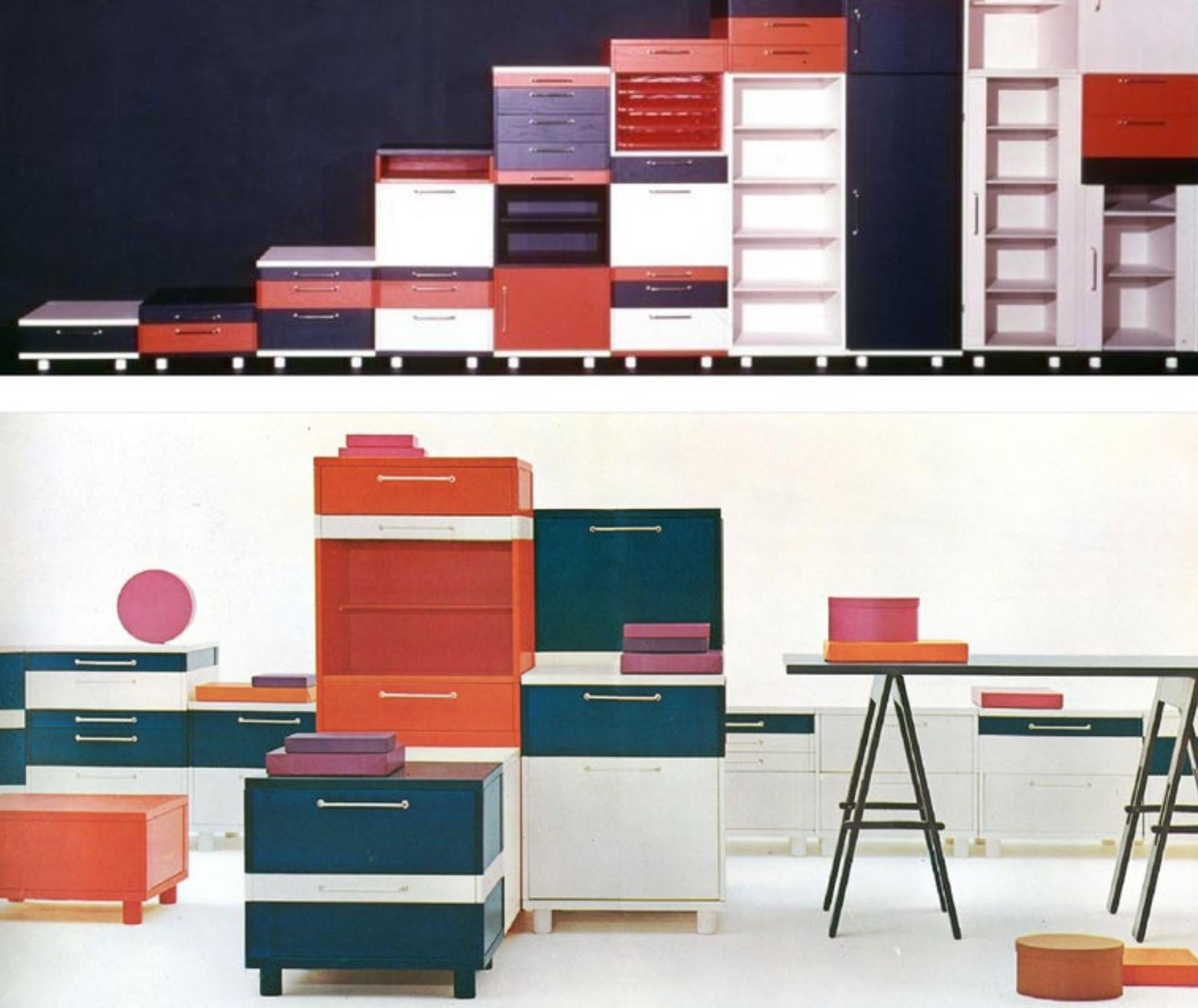 De Pas, D’Urbino & Lomazzi for Acerbis Italy, Addition Modular System, 1968. For Sale 6