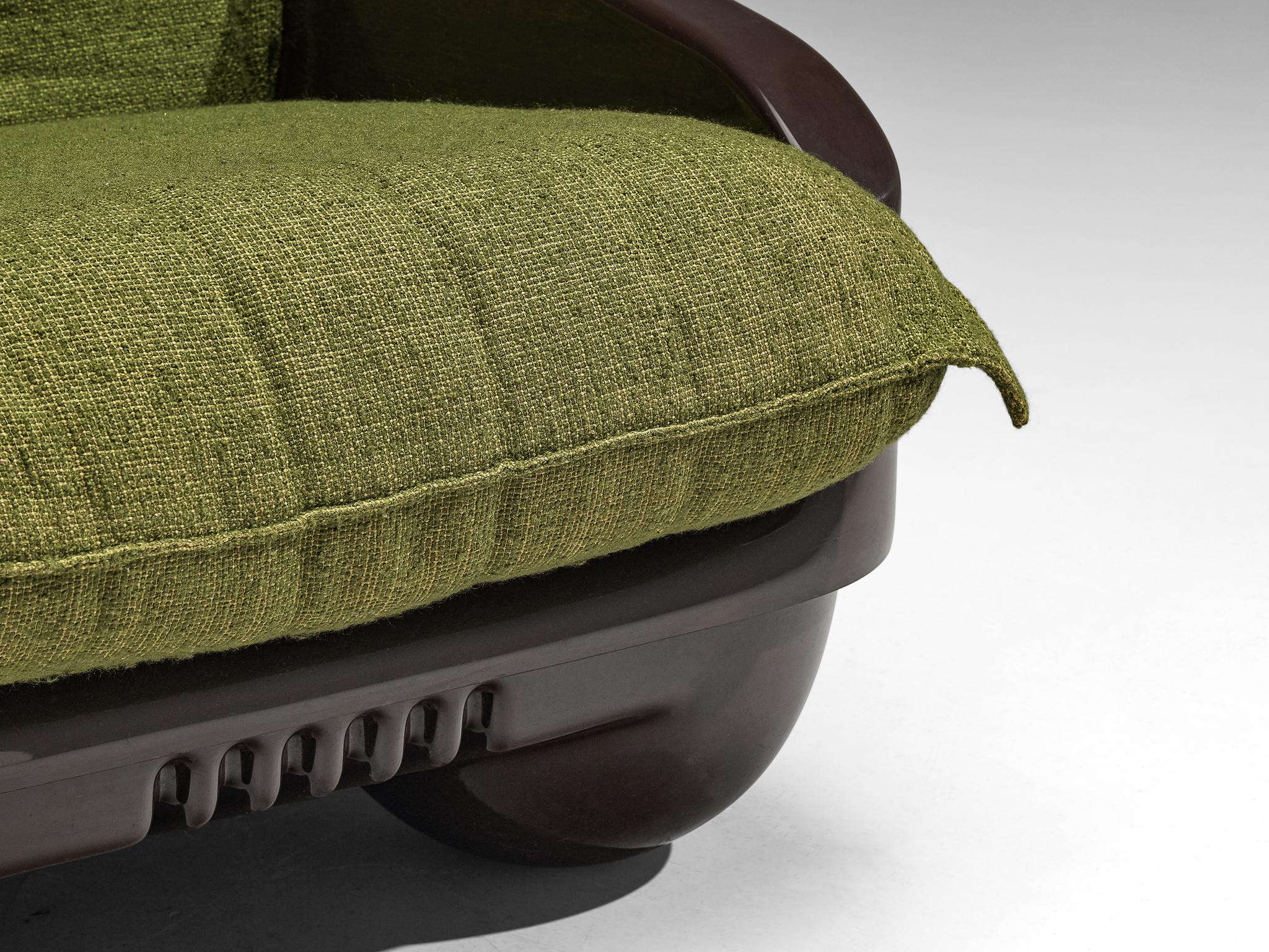De Pas, D’Urbino & Lomazzi for Ampaglas Pair of 'Shaula' Lounge Chairs  For Sale 2