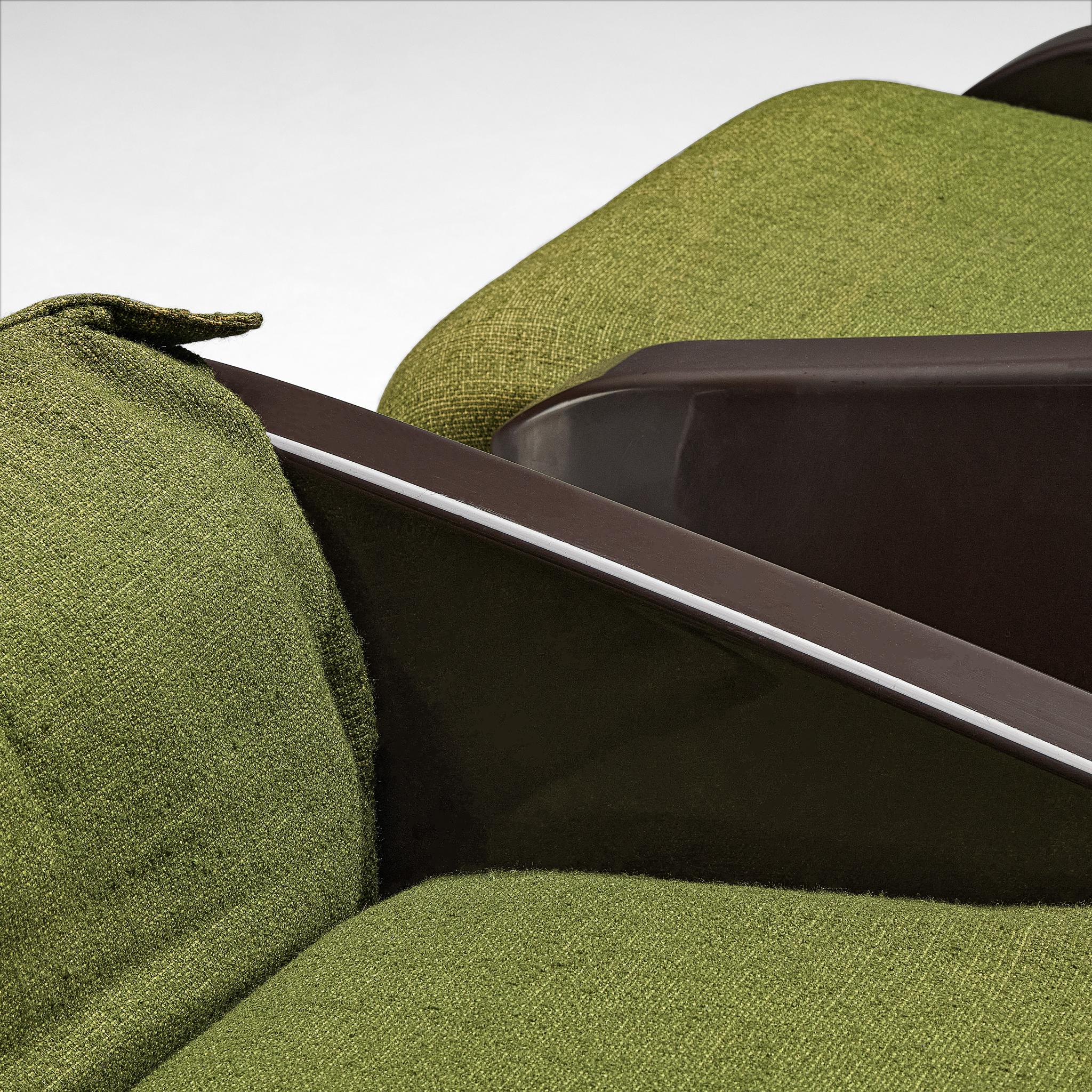 De Pas, D’Urbino & Lomazzi for Ampaglas Pair of 'Shaula' Lounge Chairs  For Sale 7