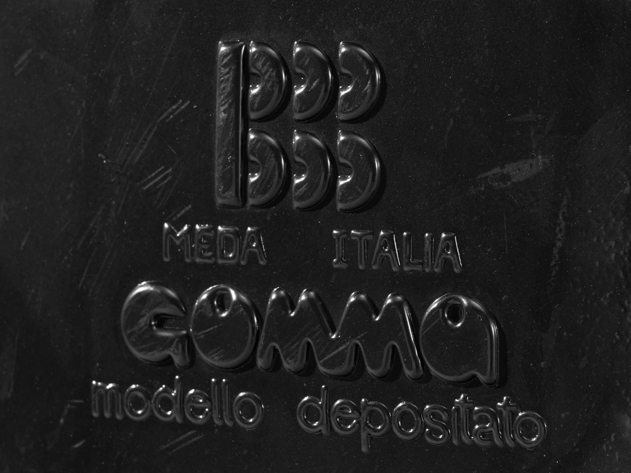 De Pas, D’Urbino & Lomazzi for BBB Bonacchina 'Gomma' Pair of Lounge Chairs 1