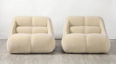 De Pas, D’Urbino, Lomazzi for BBB Bonacina Pair of 'Ciuingam' Lounge Chairs 1967