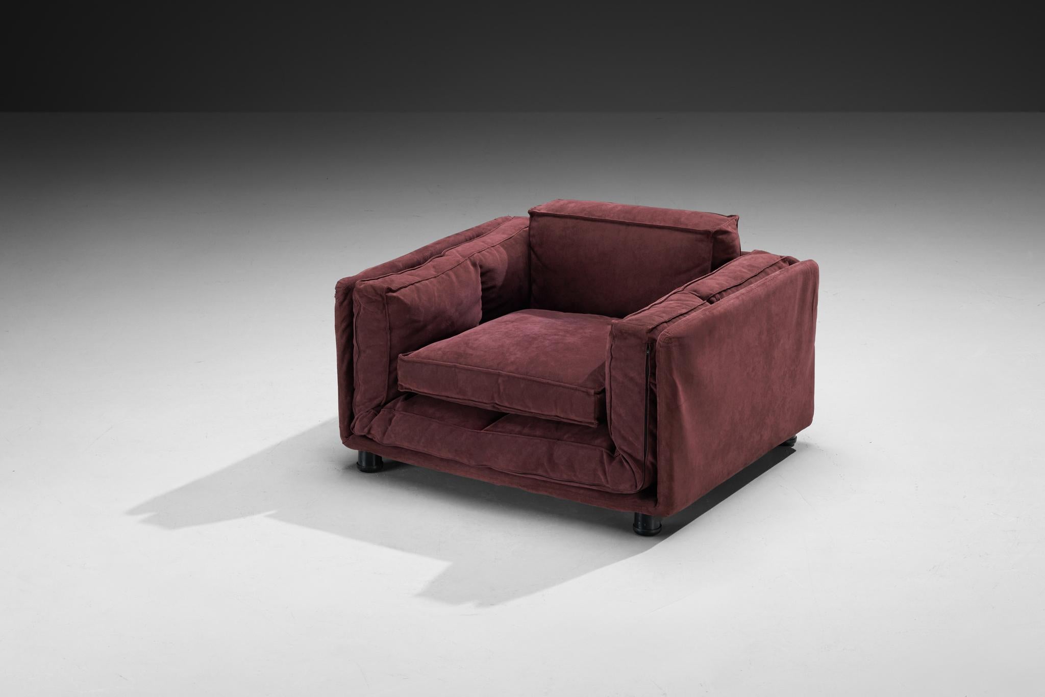 italien De Pas, D'Urbino & Lomazzi pour la chaise longue transformable 