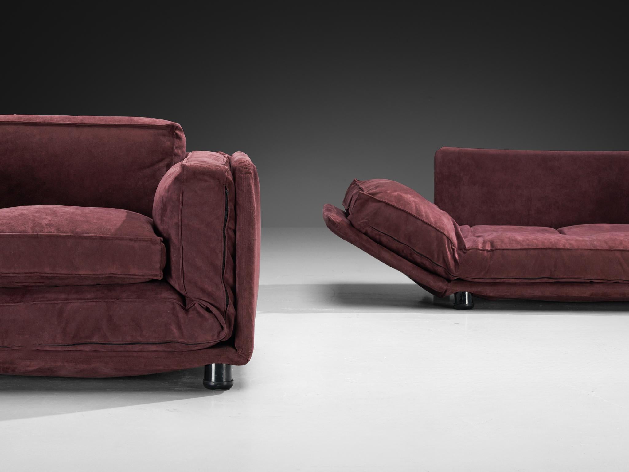Fin du 20e siècle De Pas, D'Urbino & Lomazzi pour la chaise longue transformable 