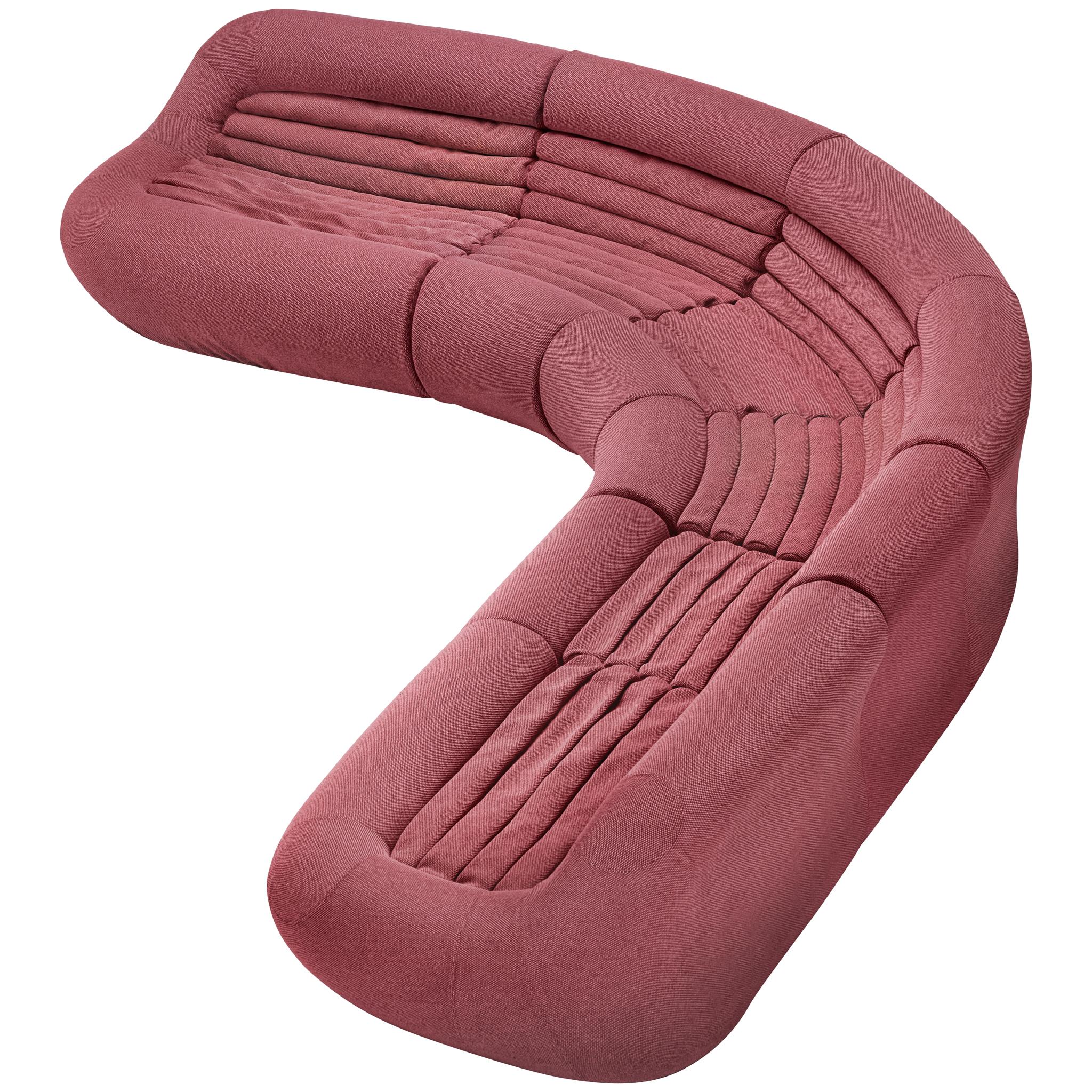 De Pas, D'Urbino & Lomazzi für BBB Italia Großes 'Carrera' Modulares Sofa