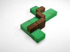 De Pas, D’Urbino & Lomazzi for Zanotta 'Settebello' Sectional Sofa