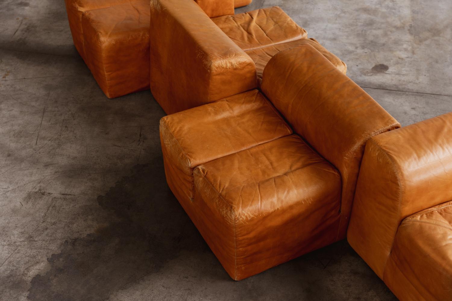 Modulares Sofa „Ipercubo 200“ von Lomazzi für Driade, D'Urbino, 1970er Jahre im Angebot 7