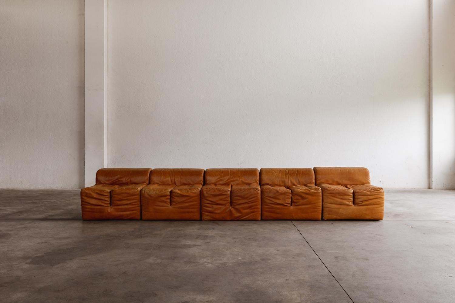 Modulares Sofa „Ipercubo 200“ von Lomazzi für Driade, D'Urbino, 1970er Jahre (Moderne der Mitte des Jahrhunderts) im Angebot