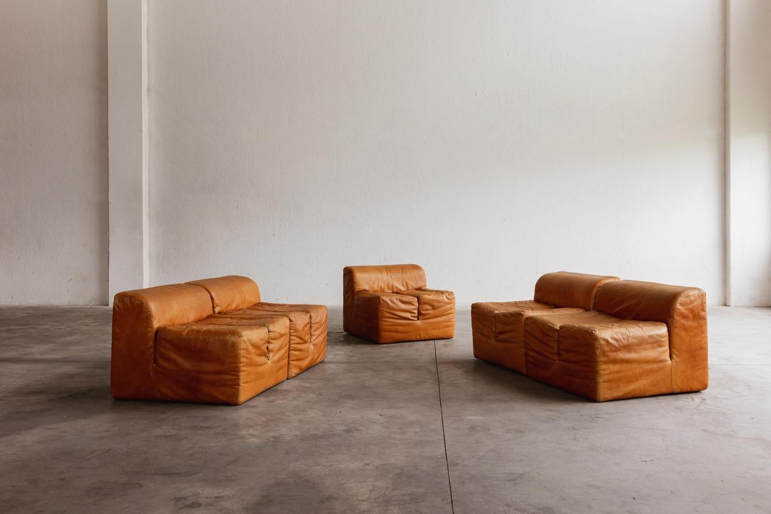 Modulares Sofa „Ipercubo 200“ von Lomazzi für Driade, D'Urbino, 1970er Jahre im Zustand „Gut“ im Angebot in Lonigo, Veneto