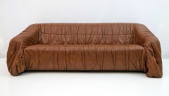 De Pas D'urbino Lomazzi Italian Sofa "Piumino" by Dall'Oca, 70s