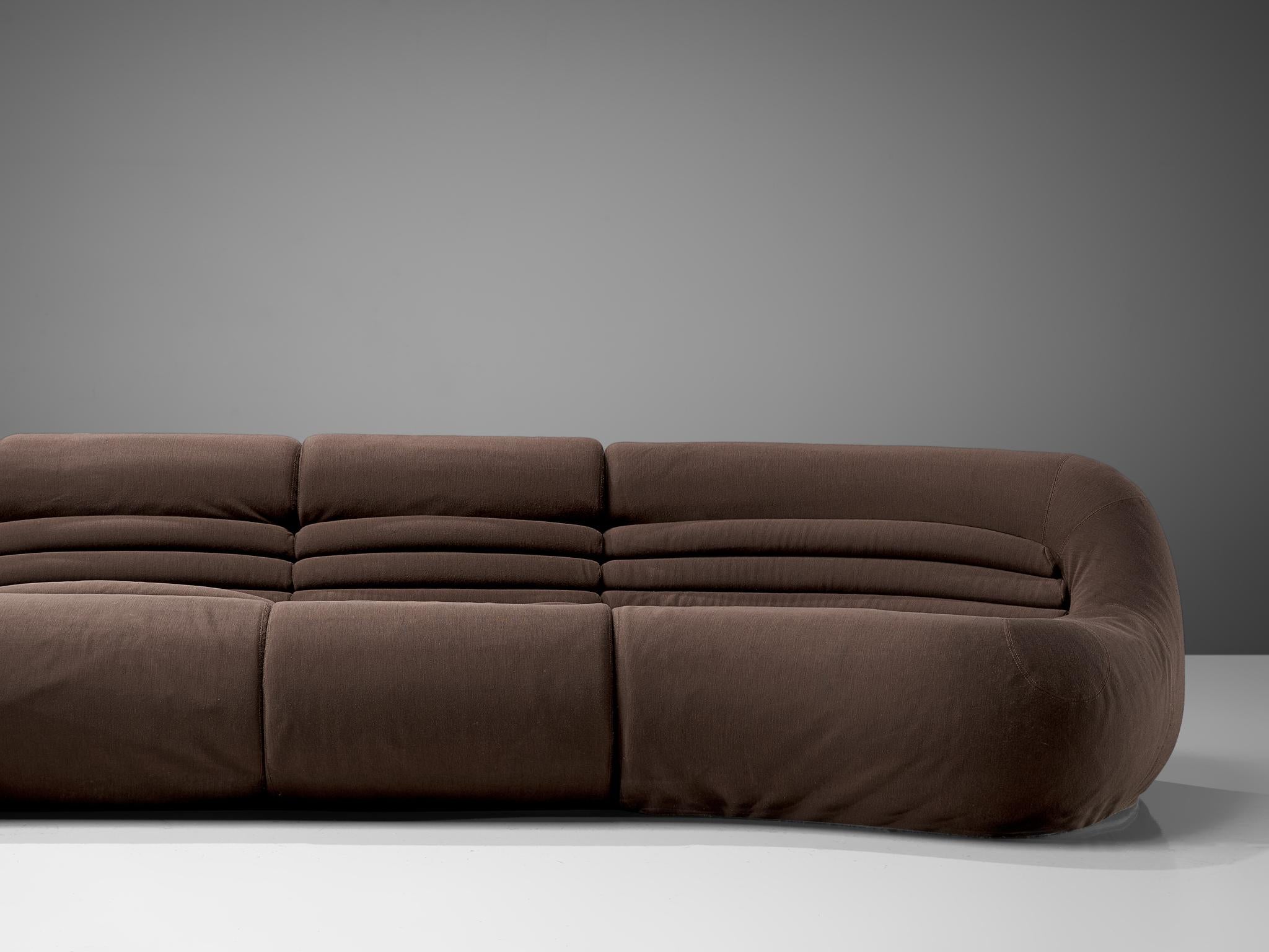 Italian De Pas, D'Urbino & Lomazzi Large 'Carrera' Modular Sofa for BBB Italia