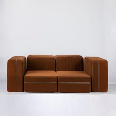 De Pas, D’urbino, Lomazzi, Settebello, a Modular Sofa, Zanotta, 1974
