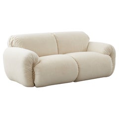 De Pas, D'urbino & Lomazzi Two-Seater Sofa, Poltrona, Italy, 1960s
