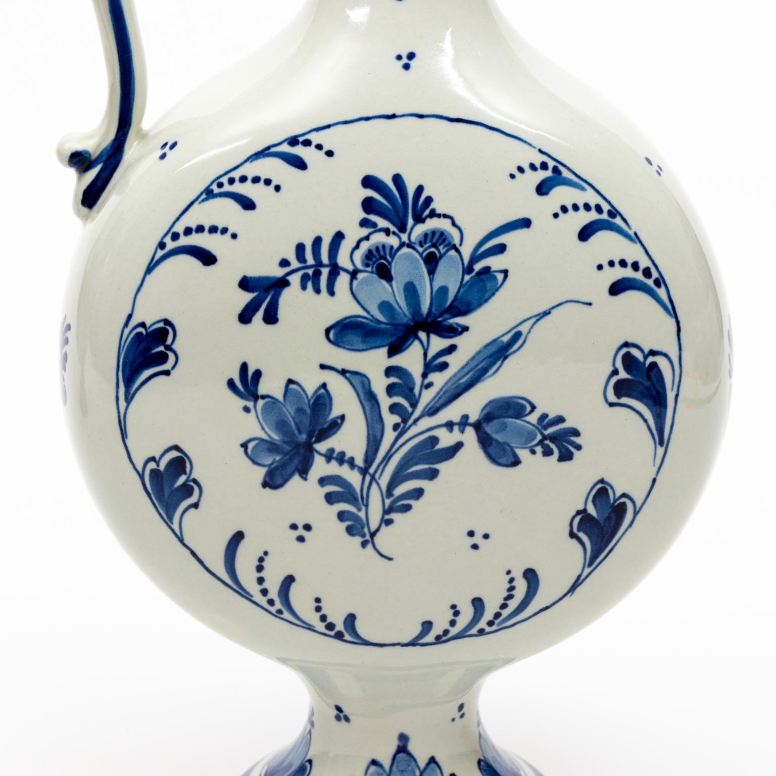 Mid-Century Modern De Porceleyne Fles Delft Pitcher