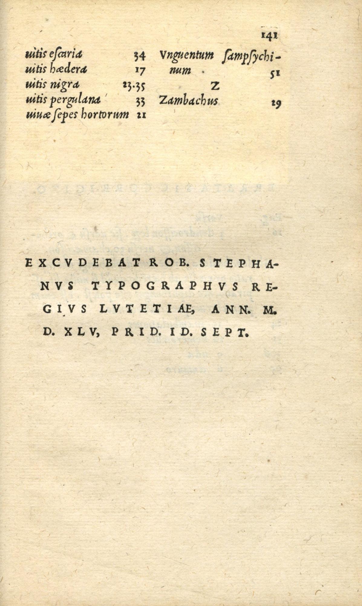 French De re hortensi libellus, a 16th Century Children's Gardening Book For Sale