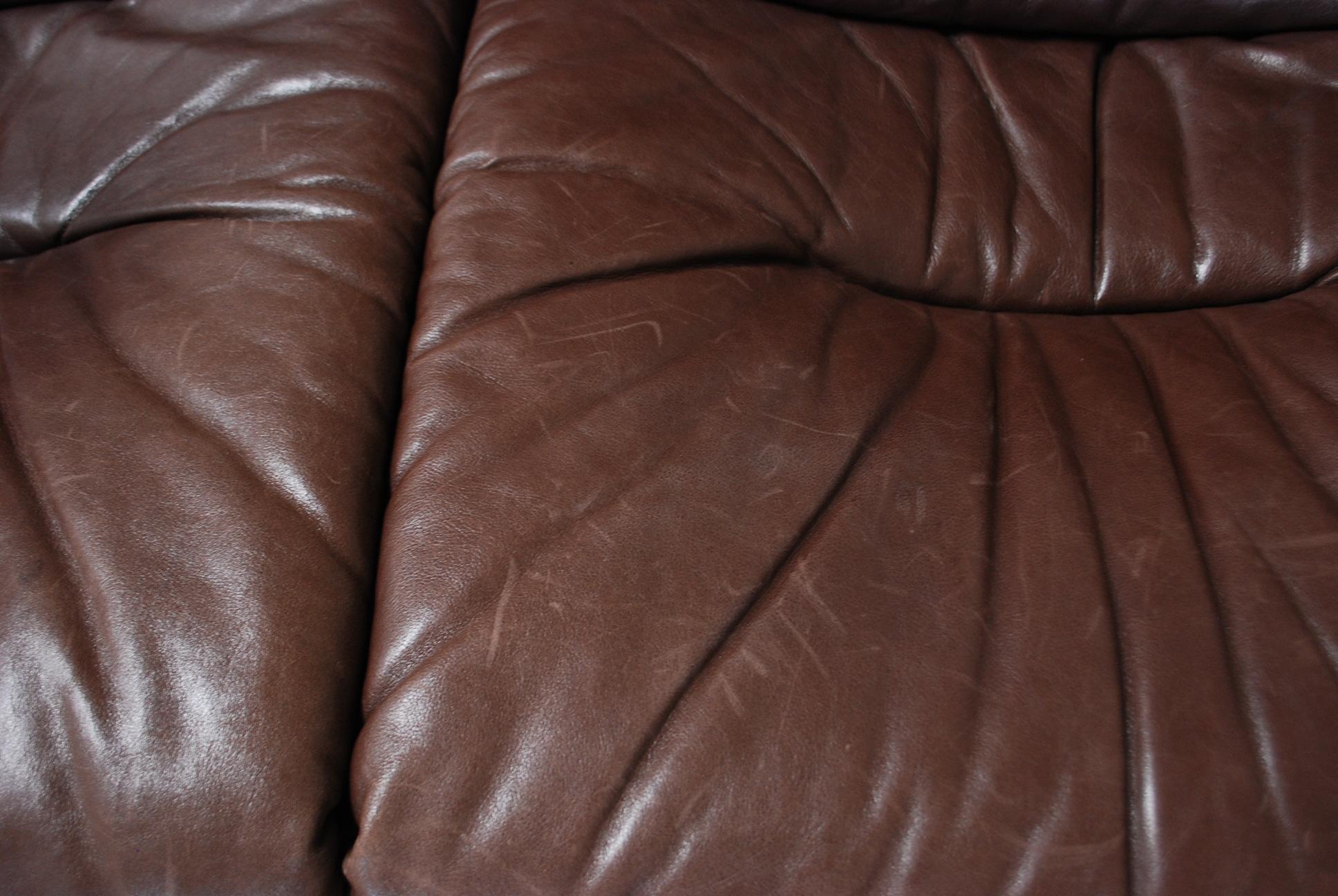 De Sede DS- 14  6x Modul Vintage Leather Sofa Brown 8