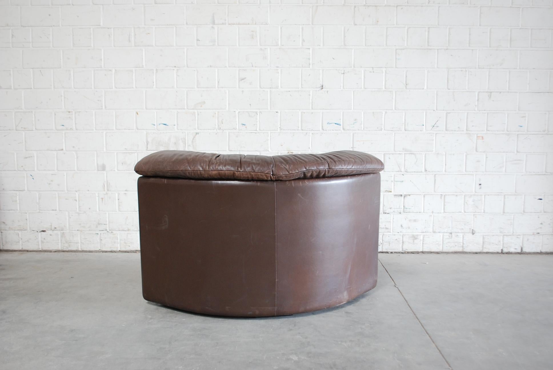 De Sede DS- 14  6x Modul Vintage Leather Sofa Brown 2