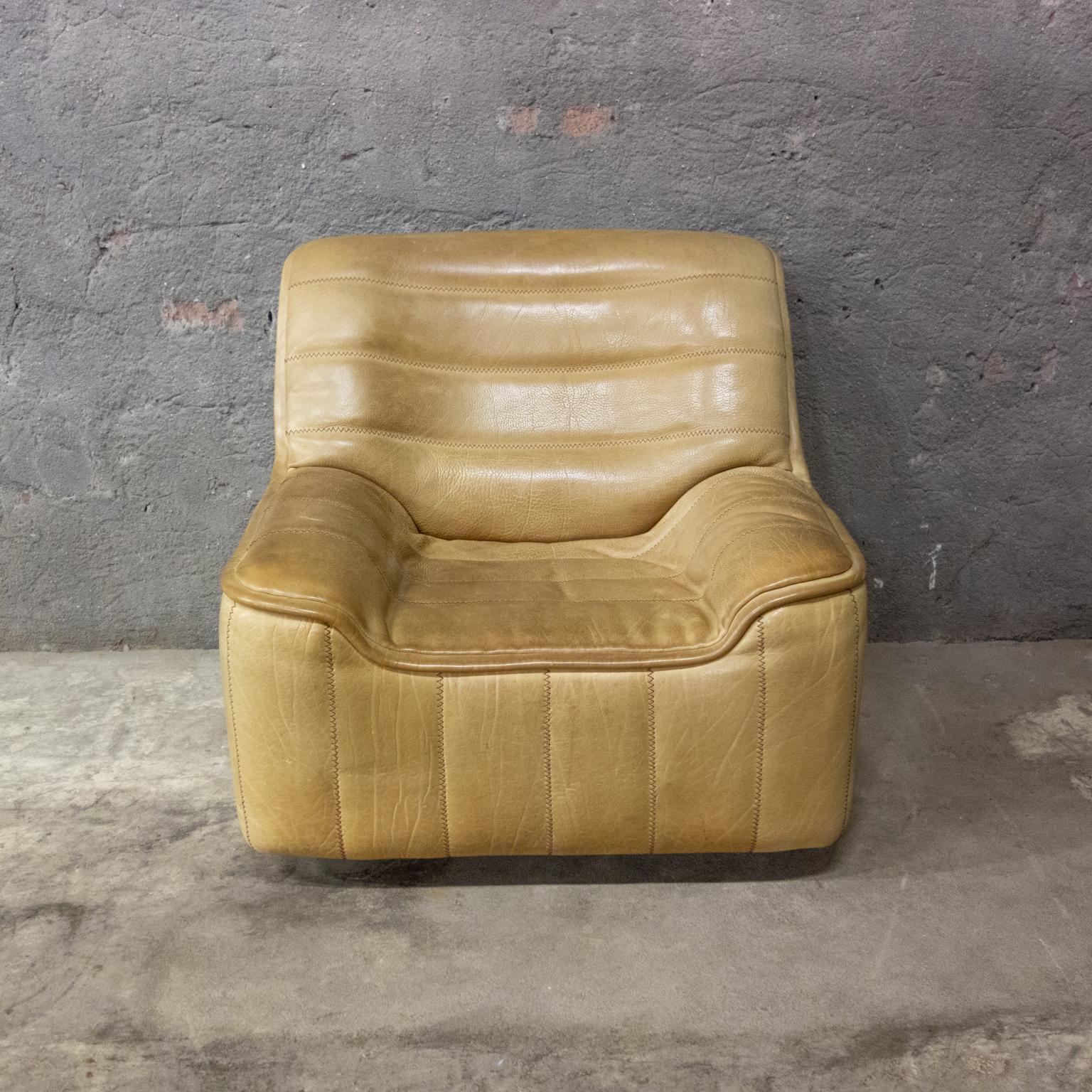 Mid-Century Modern De Sede Armchair Model DS84, Brown Leather, Switzerland, Swiss Made, 1970s