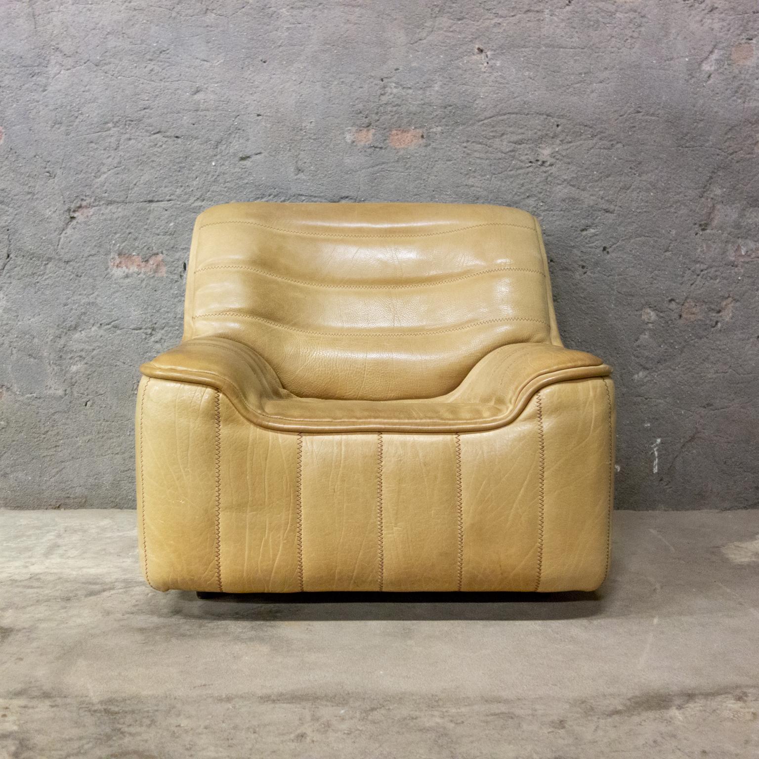 Hand-Crafted De Sede Armchair Model DS84, Brown Leather, Switzerland, Swiss Made, 1970s