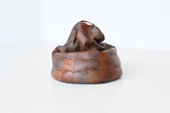 De Sede Bean Bag Brown Patchwork Leather Switzerland 1970