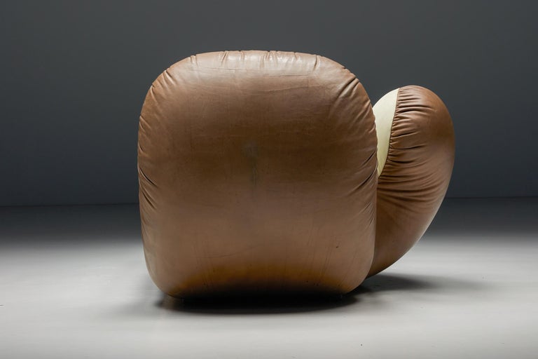 De Sede Boxing Glove Lounge Chair Ds 2878, Swiss Design, 1978 In Excellent Condition For Sale In Antwerp, BE