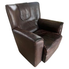 De Sede brown lounge armchair