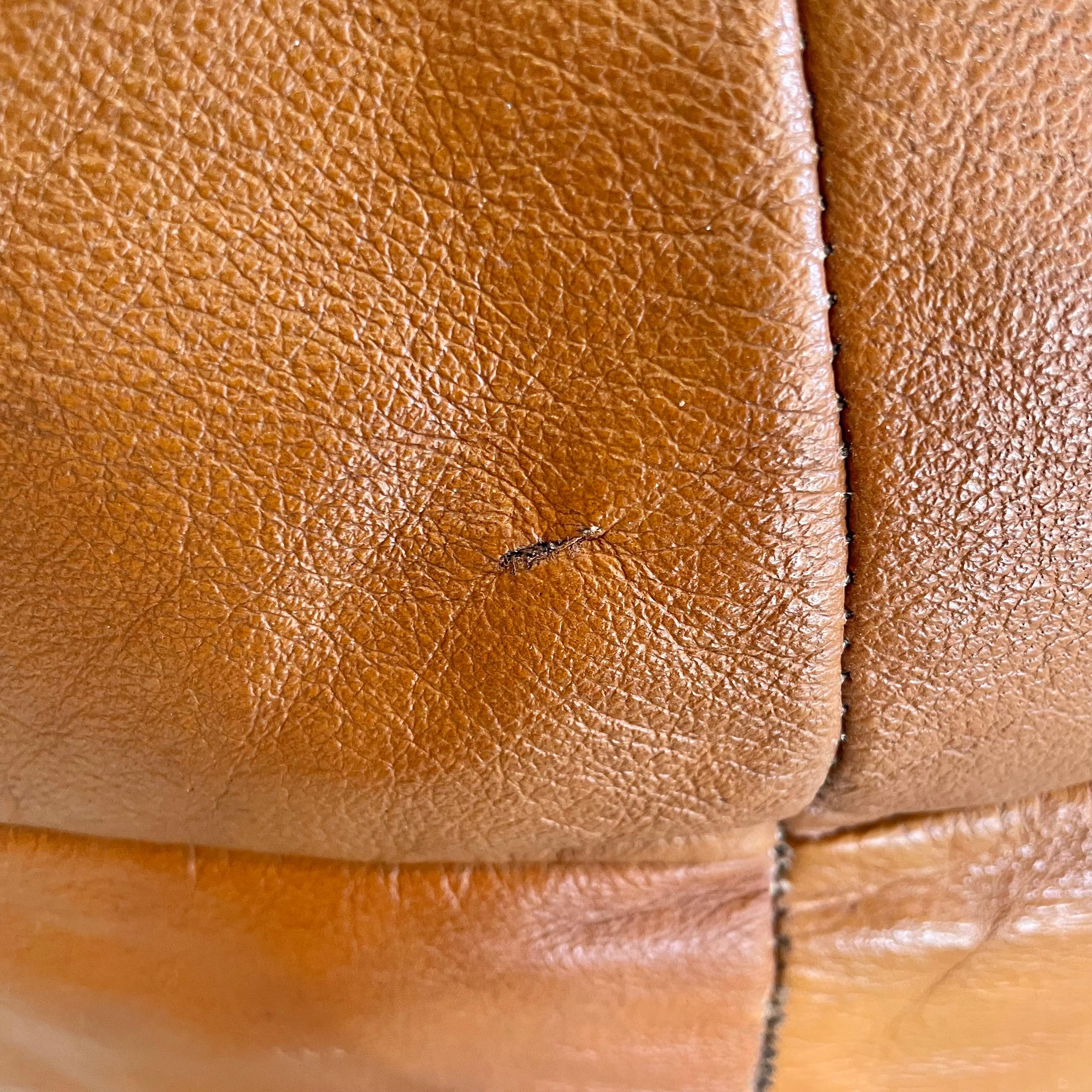 De Sede Brown Patchwork Leather Beanbag, 1970s Switzerland  For Sale 7