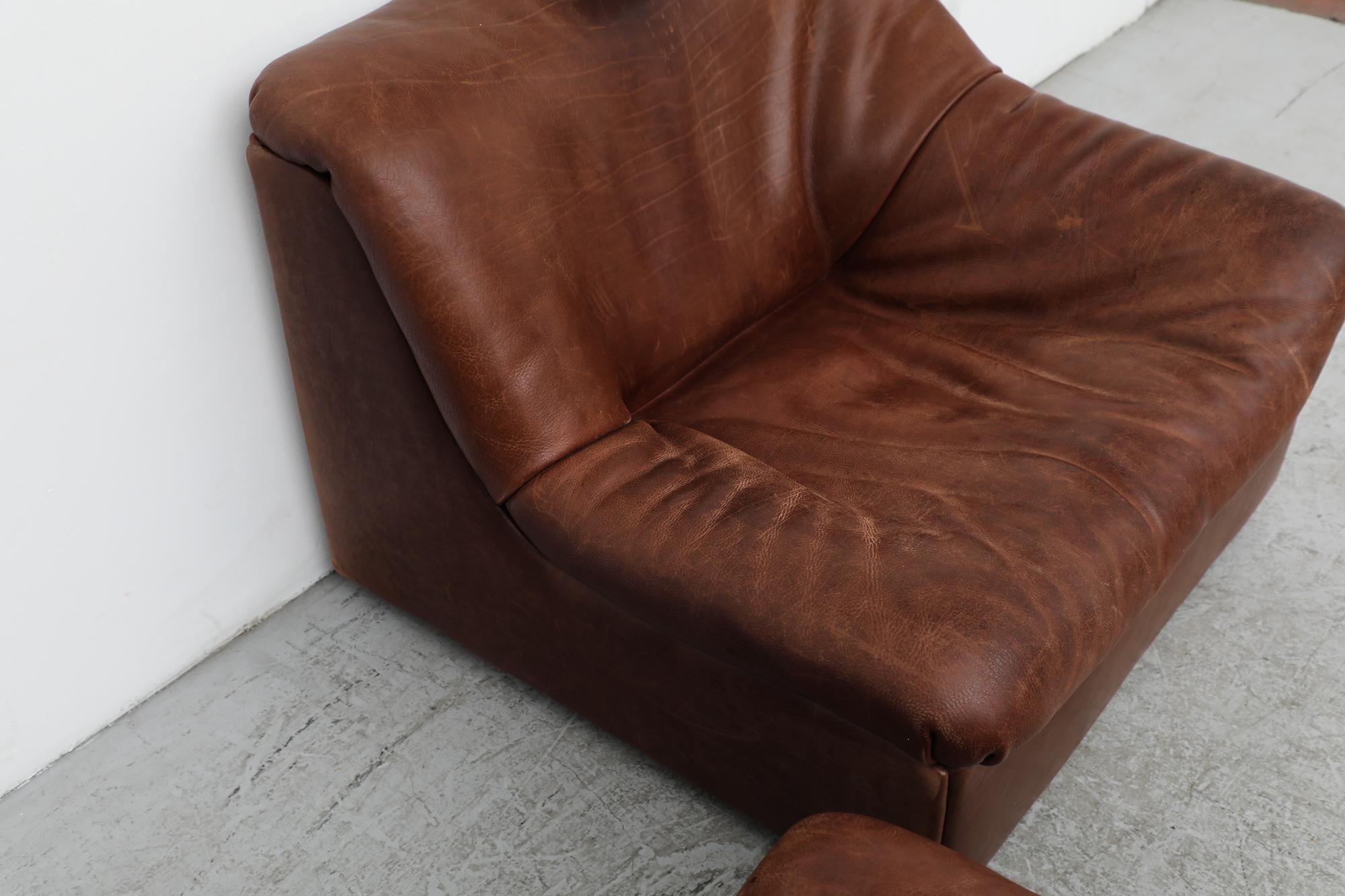 De Sede Buffalo Leather DS46 Loveseat 10