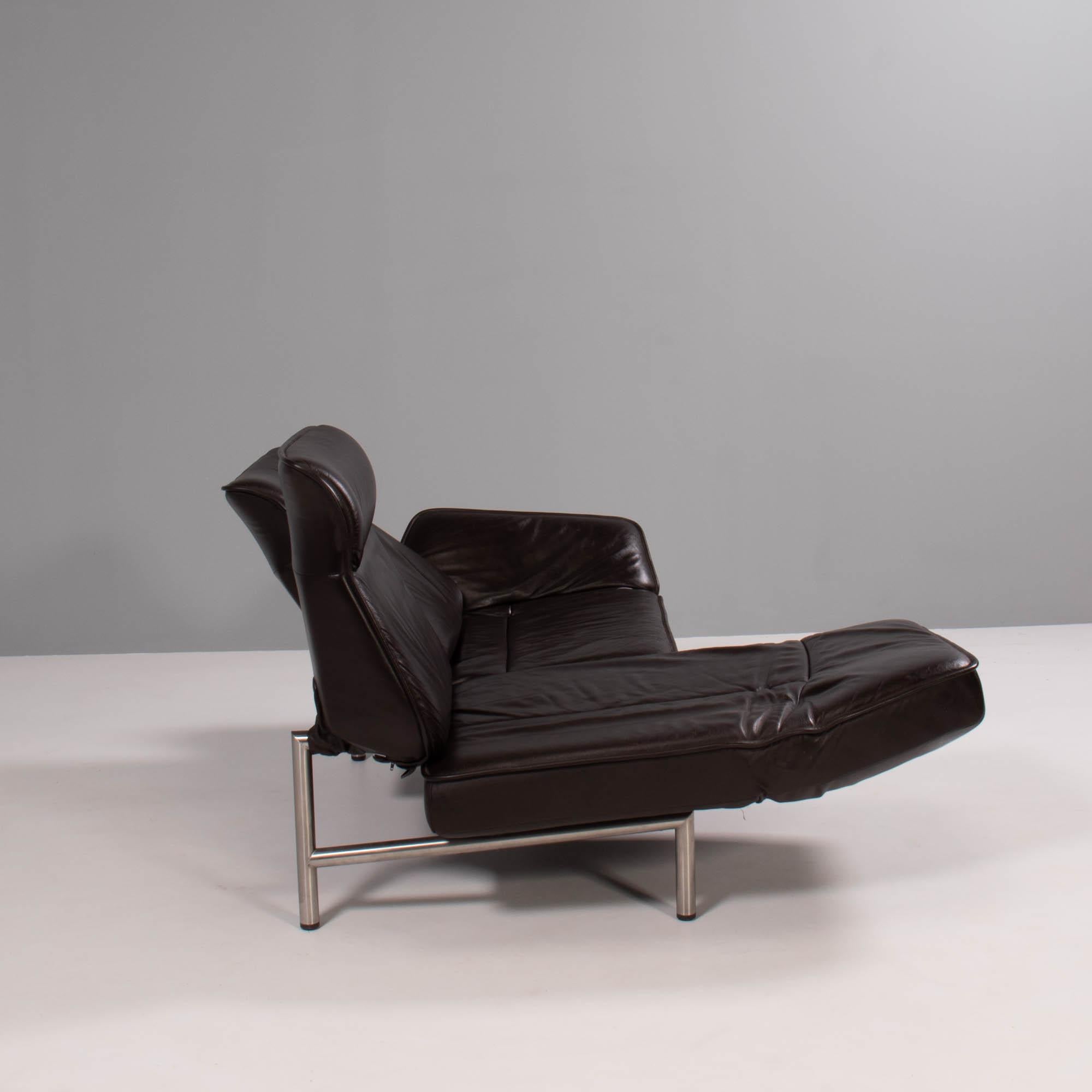 De Sede by Thomas Althaus DS-450 Brown Leather Sofa 4