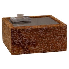 De Sede Coffee Table — Pierre Frey Jacquard Upholstery