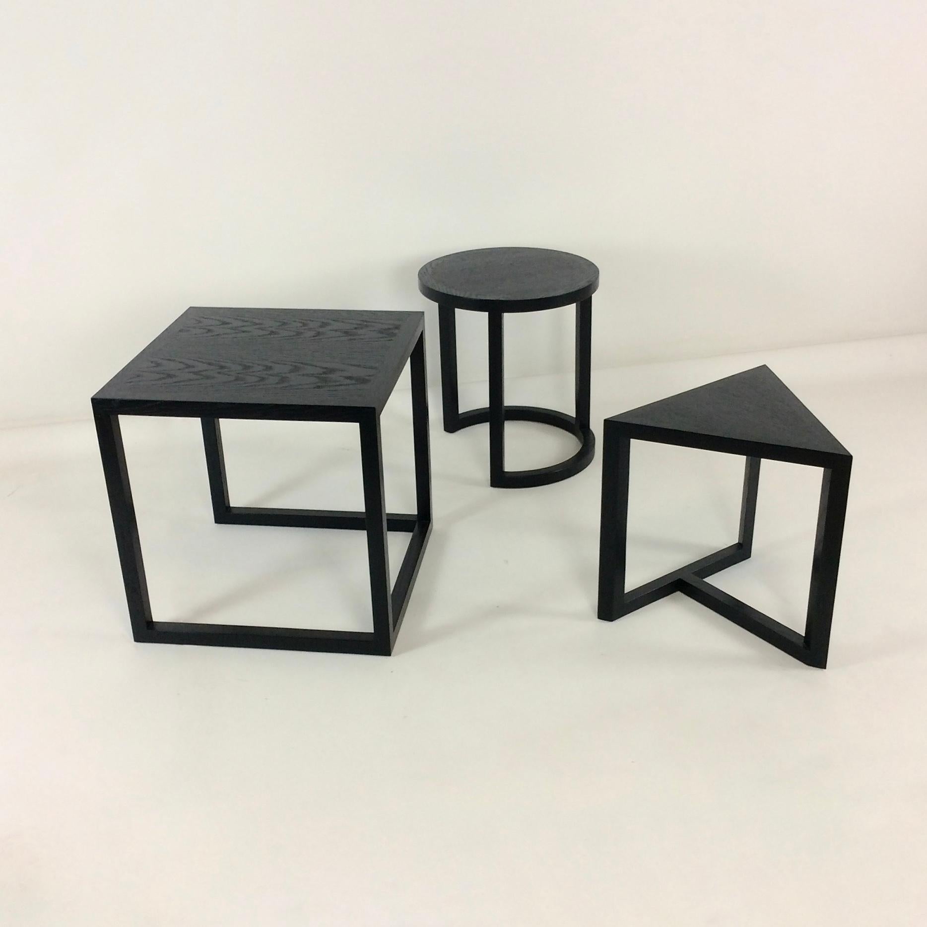 De Sede Coffee Tables Set Designed by Stefan Zwicky, circa 1987, Switzerland 8