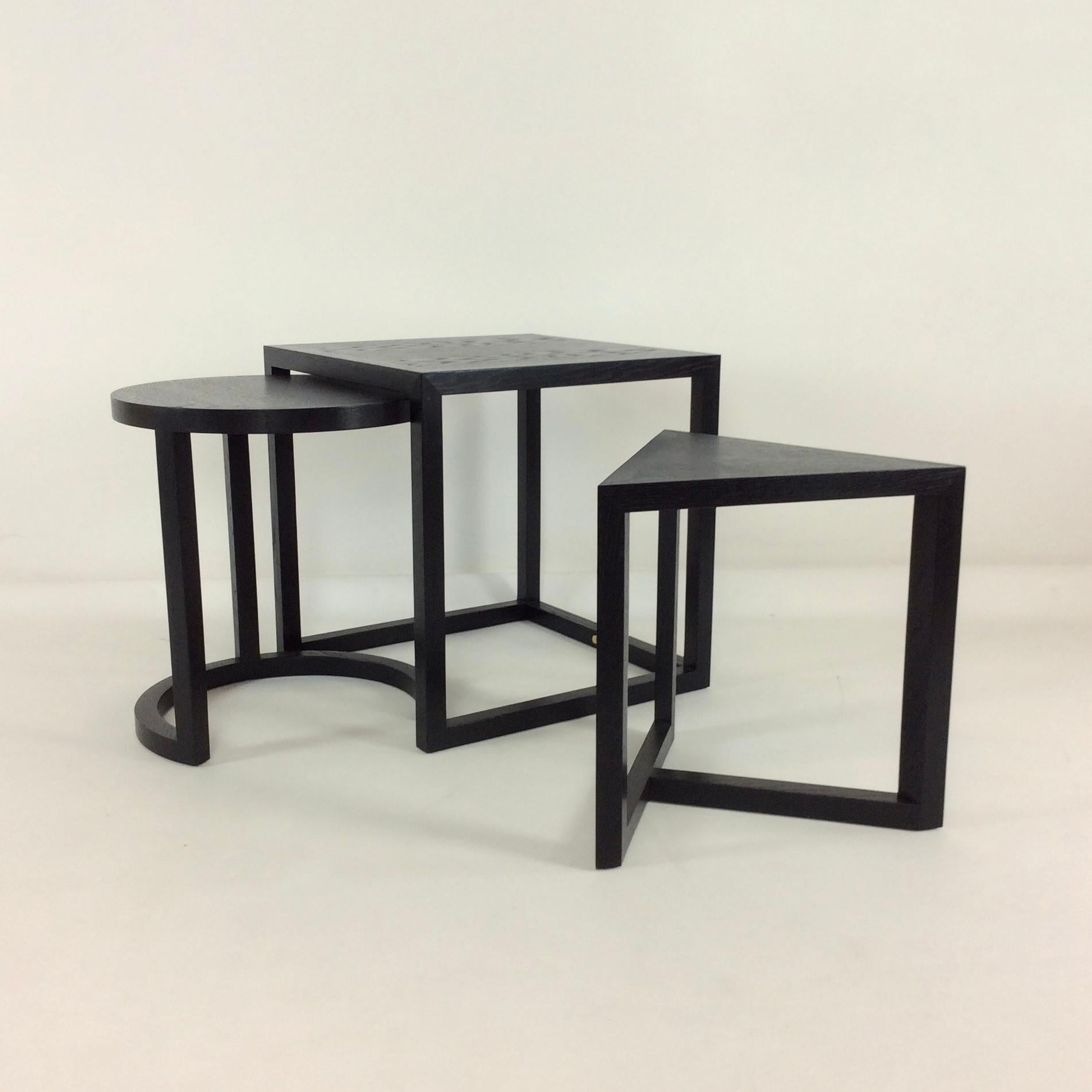 De Sede Coffee Tables Set Designed by Stefan Zwicky, circa 1987, Switzerland 10