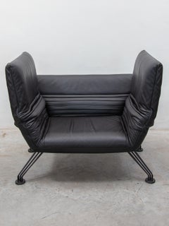 De Sede Daybed, Lounge Chair am designs by Winfried Totzek Model "DS-142" Black