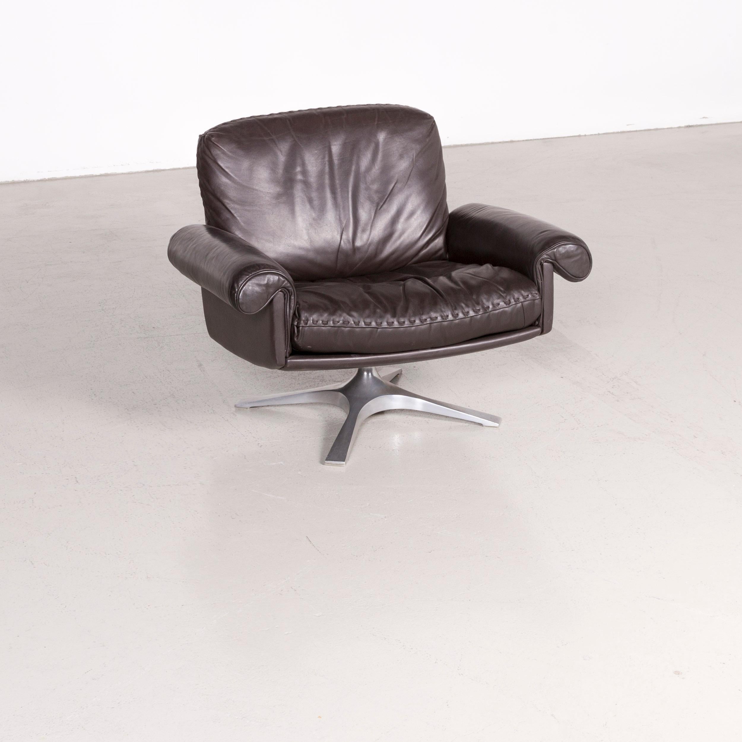 De Sede designer DS 31 designer leather armchair brown.