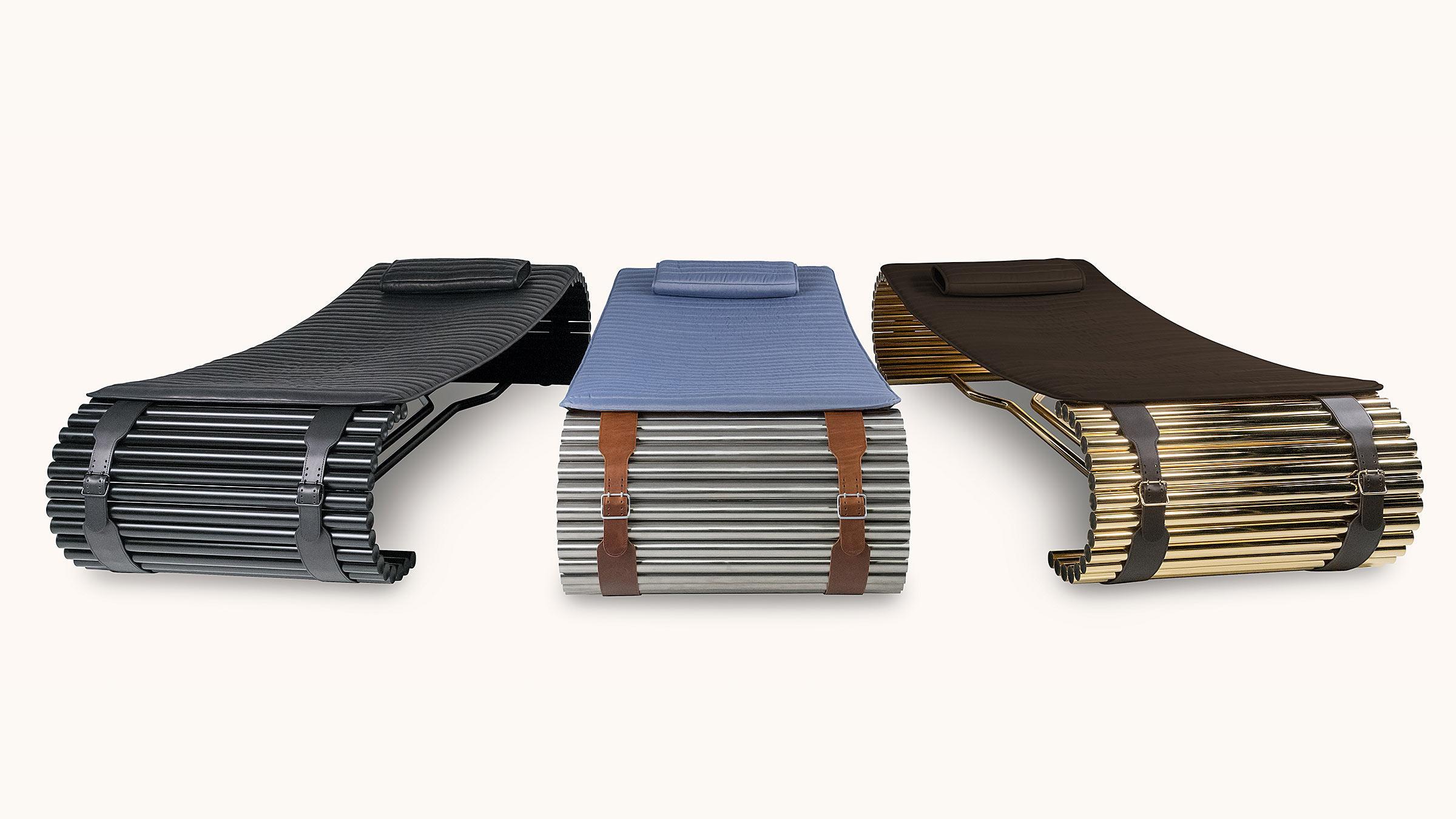 Suisse Chaise inclinable DS-1000 de De Sede en tissu Pacific par De Sede Design- Team en vente