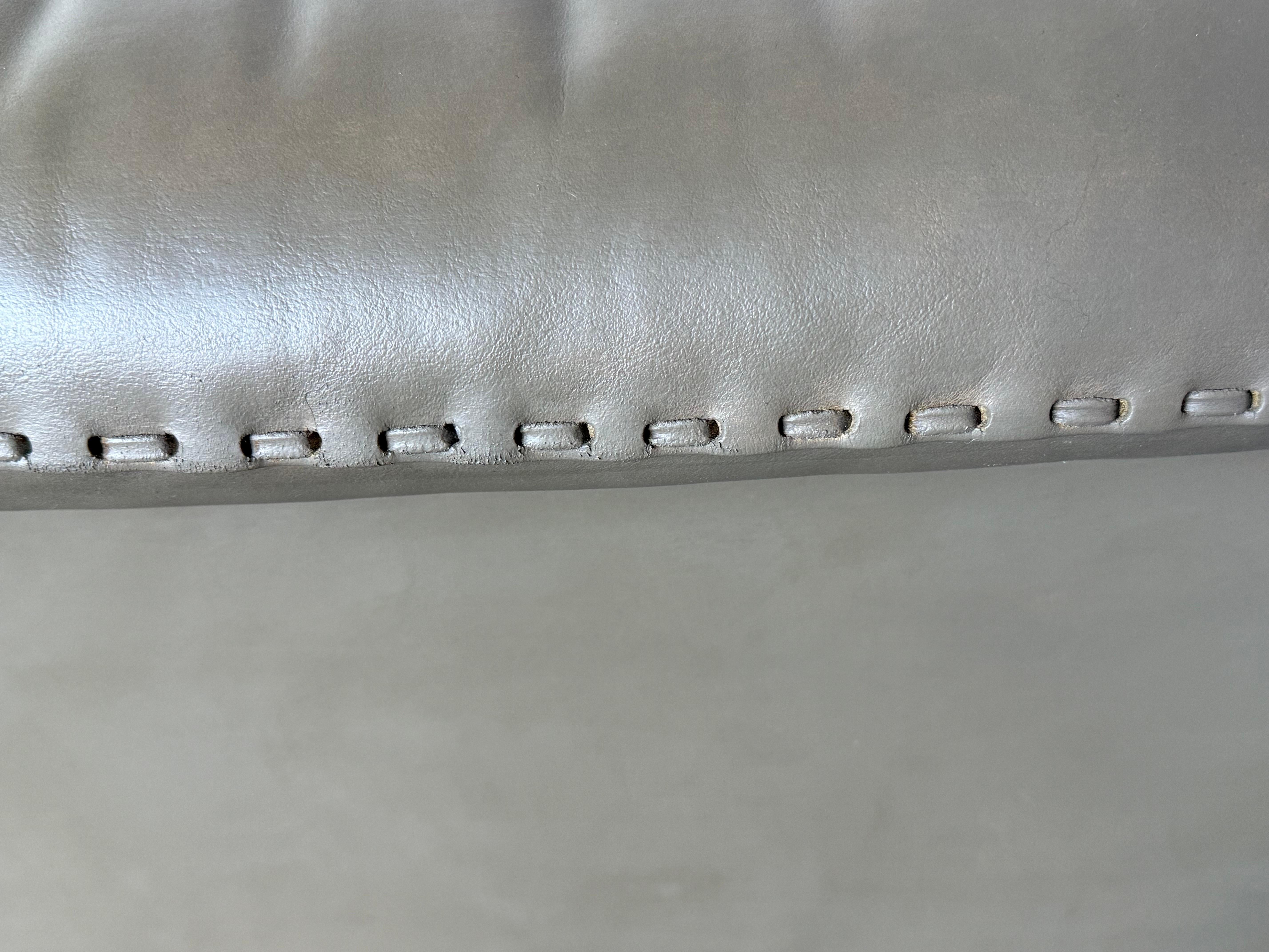 De Sede DS-101 Ledersessel mit Ottomane im Angebot 7