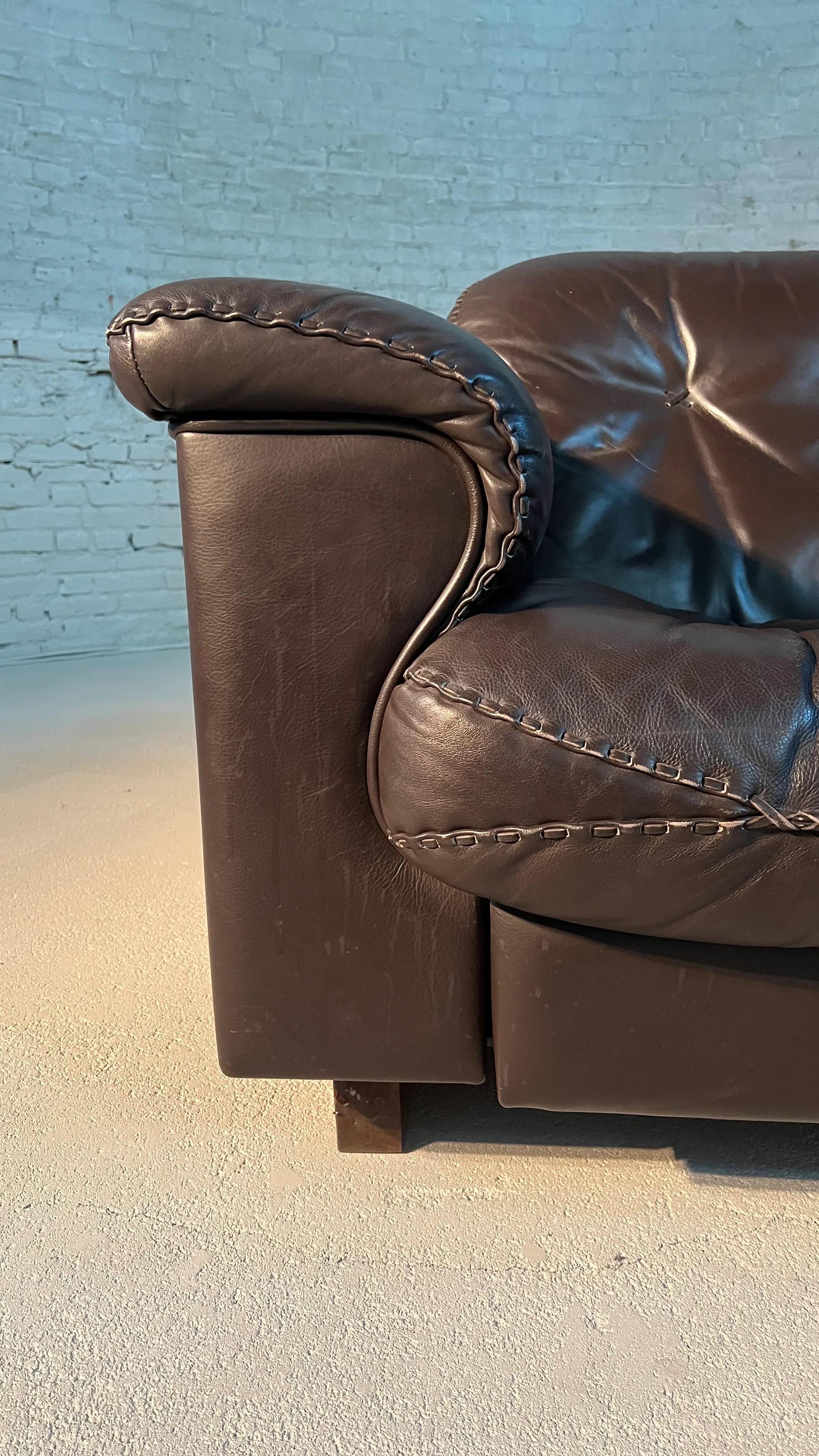 De Sede DS-101 Sofa  In Good Condition For Sale In BREDA, NL