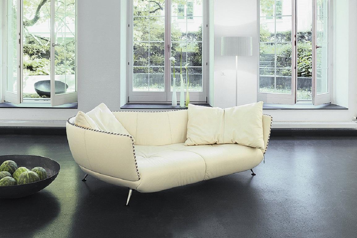 De Sede DS-102 Sofa in Espresso Upholstery by Mathias Hoffmann For Sale 3