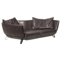 Sofá De Sede DS-102 en tapicería espresso by Mathias Hoffmann