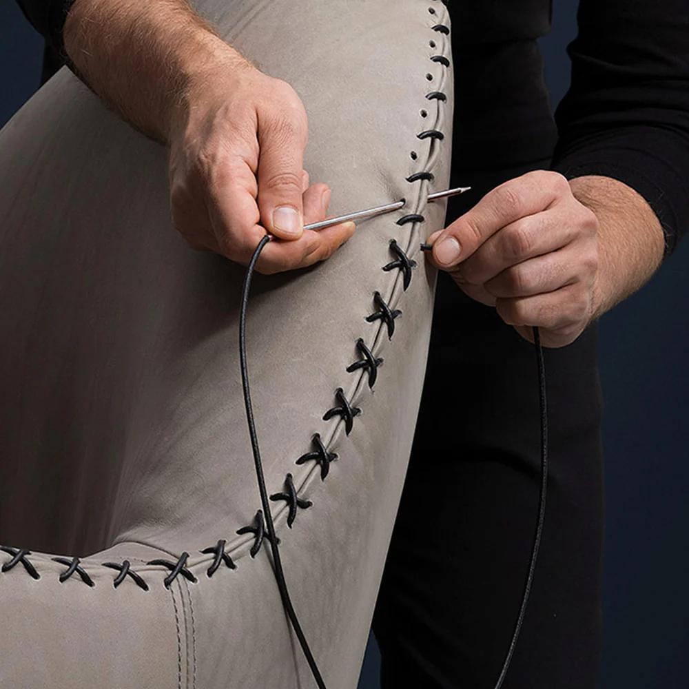 Moderne Canapé De Sede DS-102 en tissu taupe de Mathias Hoffmann en vente