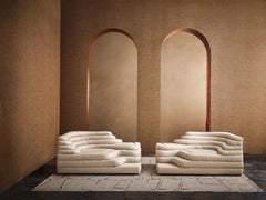 De Sede DS-1025/09 Terrazza Sofa in Gold Upholstery by Ubald Klug, 1 Element