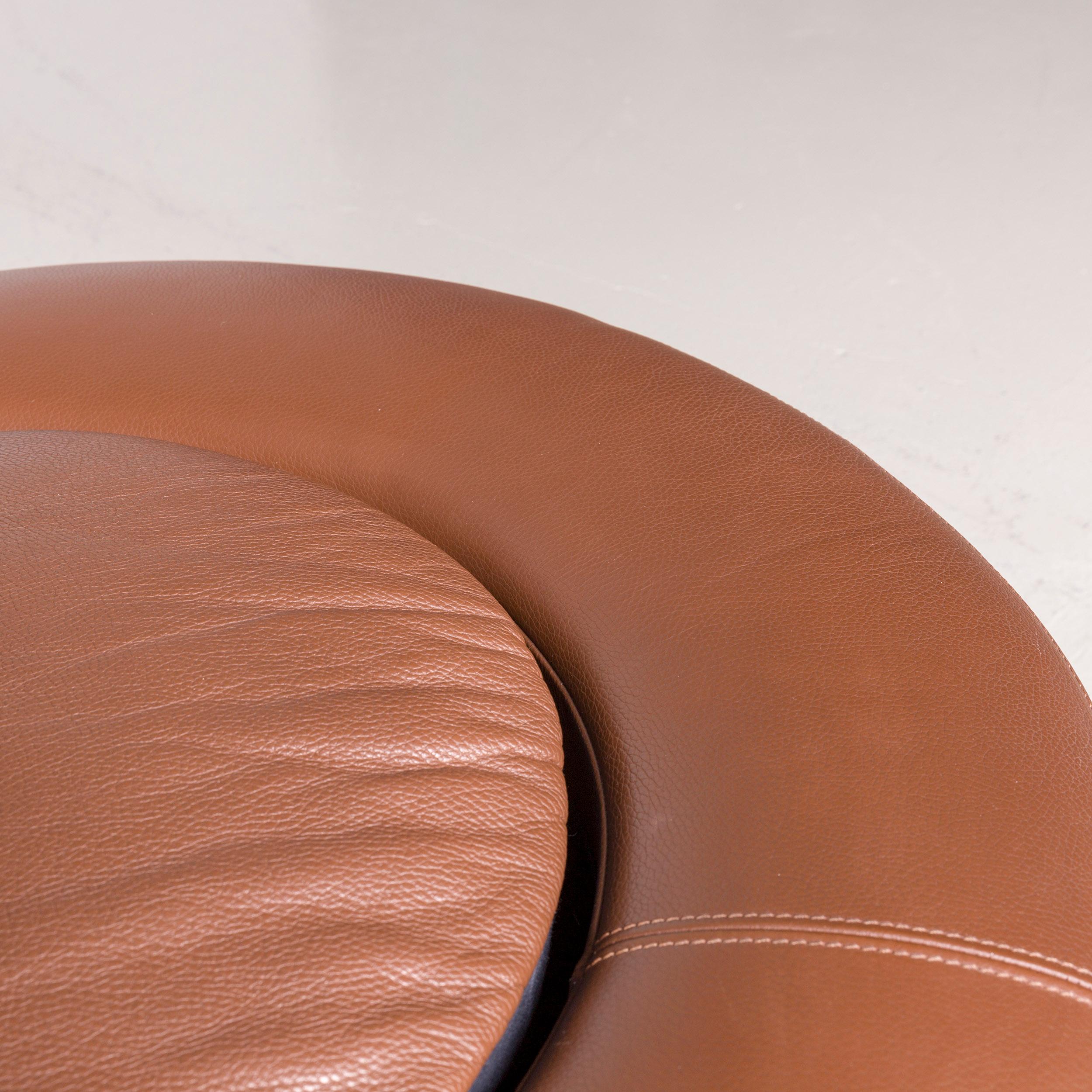 De Sede Ds 1064 Designer Leather Corner Sofa Brown Genuine Leather Sofa 1
