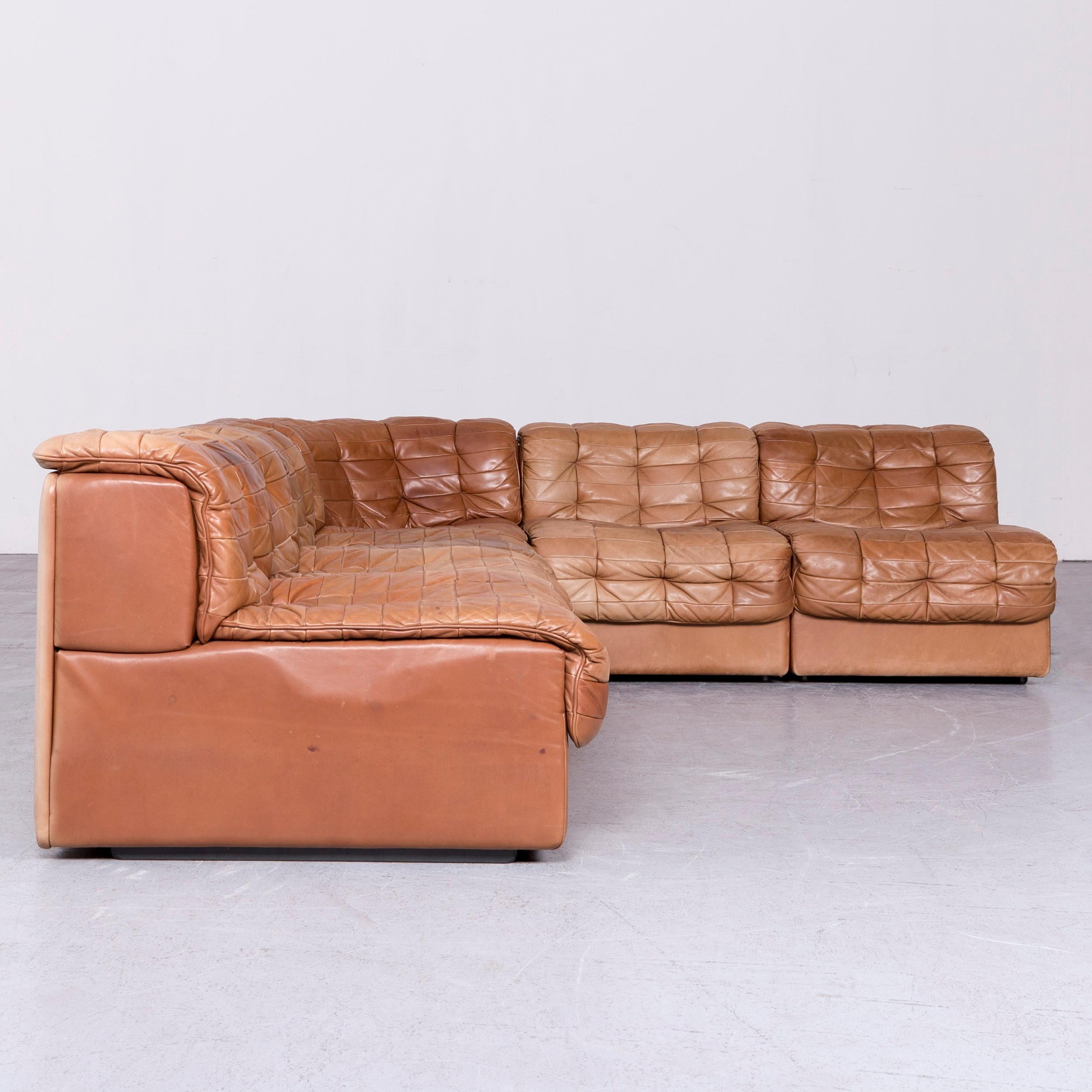 De Sede Ds 11 Designer Leather Sofa Brown Corner Couch For Sale 2