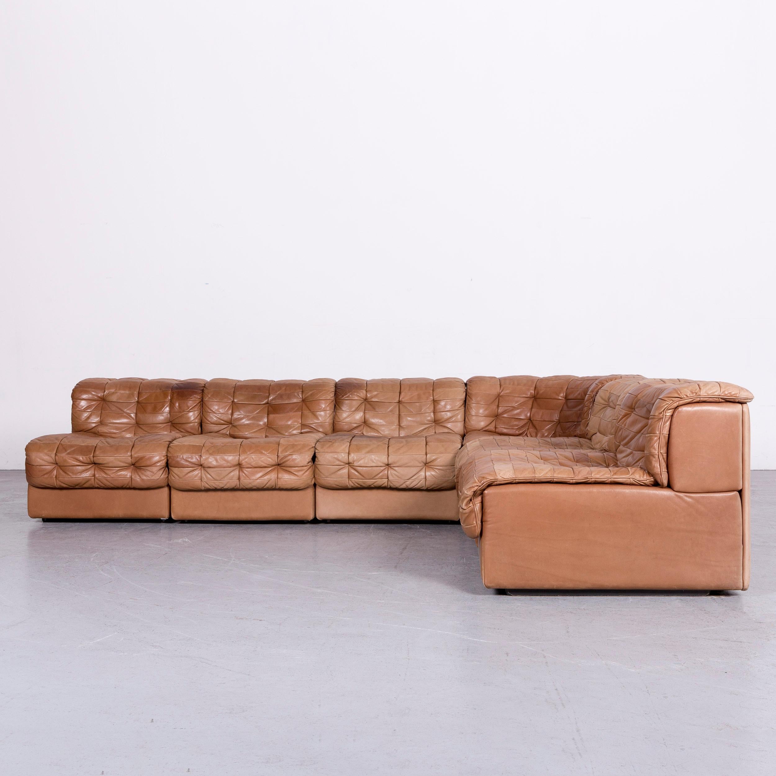 De Sede Ds 11 Designer Leather Sofa Brown Corner Couch For Sale 3