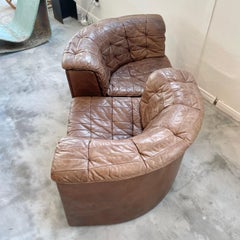 De Sede DS 11 Sofa in Patchwork Leather, 1980s Switzerland