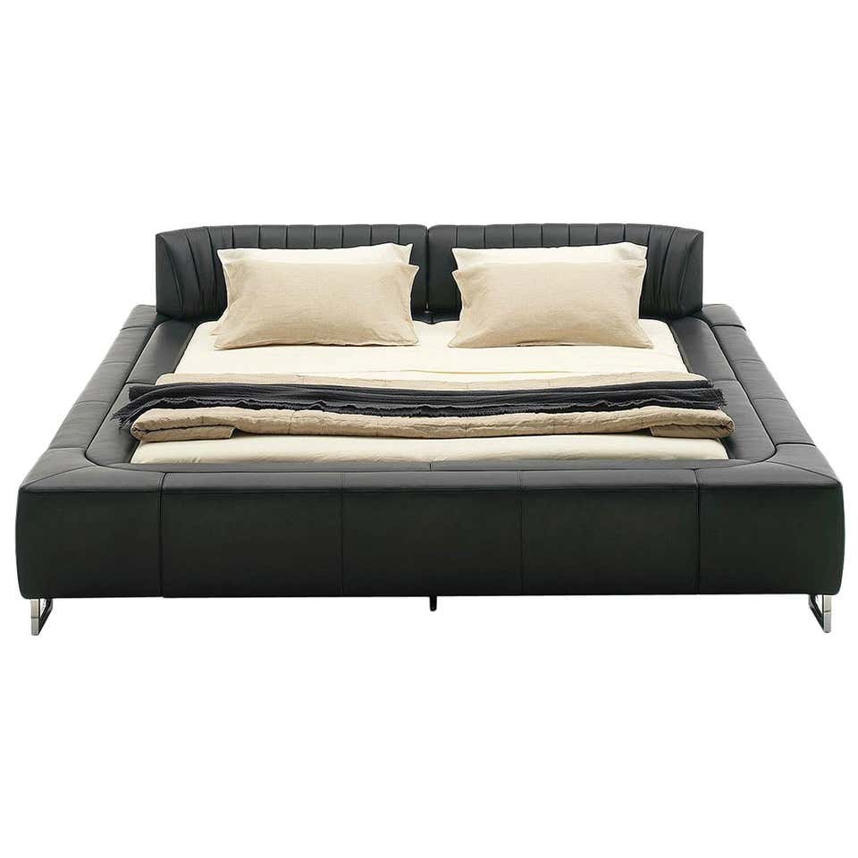 De Sede DS-164 Left Sofa Bed in Schiefer Brown Upholstery by Hugo de Ruiter