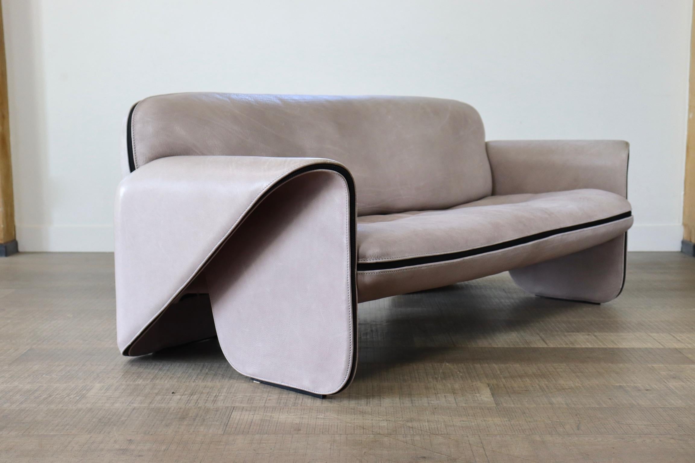 De Sede Ds-125 Sofa and Lounge Chair by Gerd Lange, 1980s 6