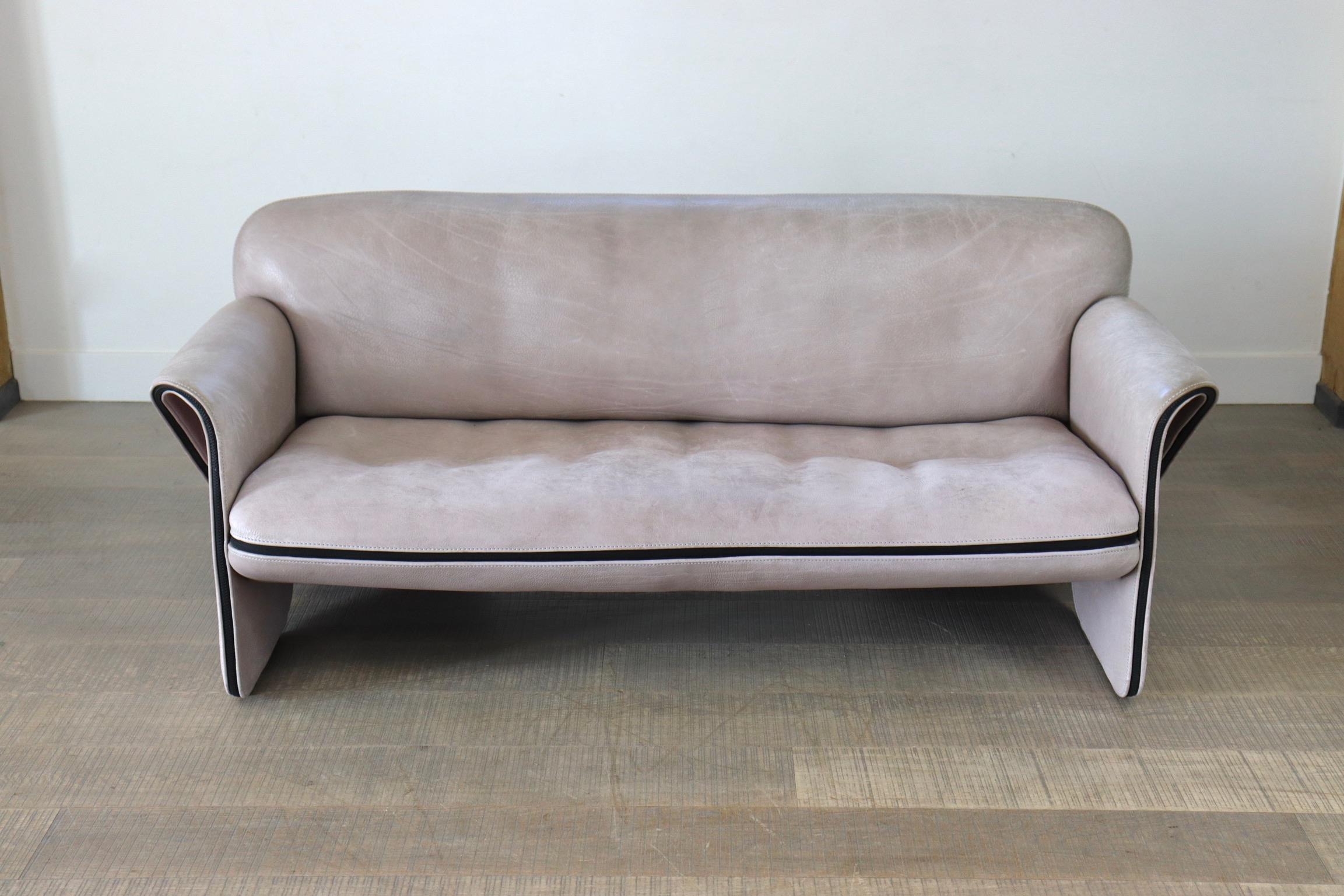 De Sede Ds-125 Sofa and Lounge Chair by Gerd Lange, 1980s 2