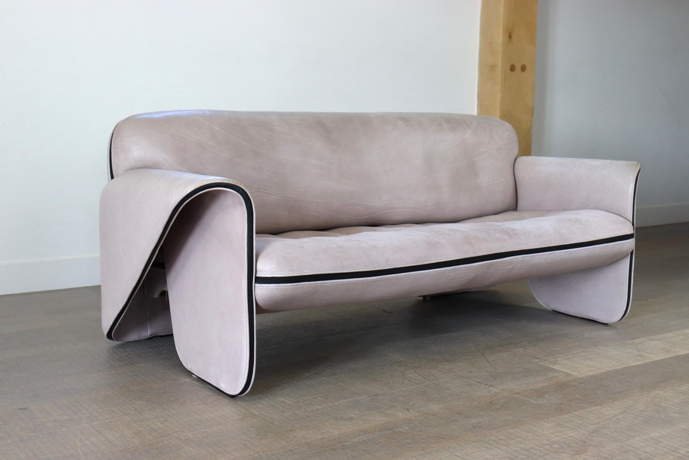 De Sede Ds-125 Sofa and Lounge Chair by Gerd Lange, 1980s 4