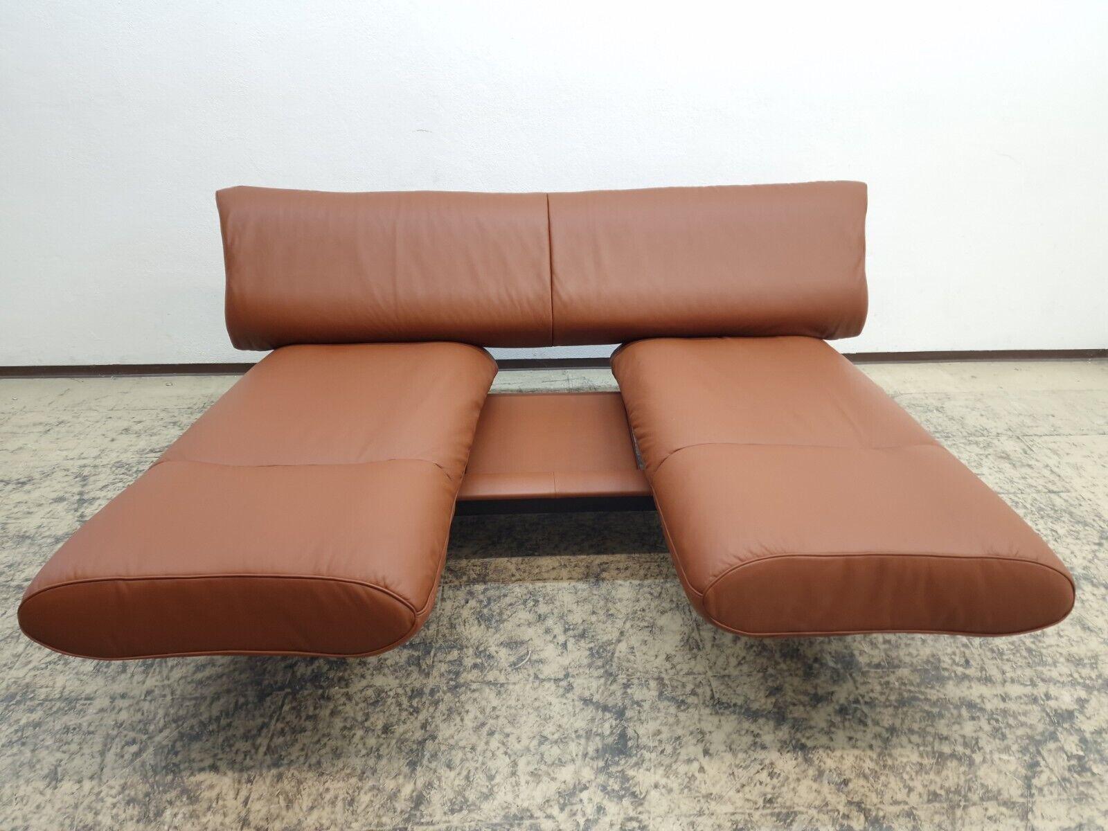 De Sede ds 140 Leder braun Funktion Designersofa Ledersofa Ledercouch Bank 6