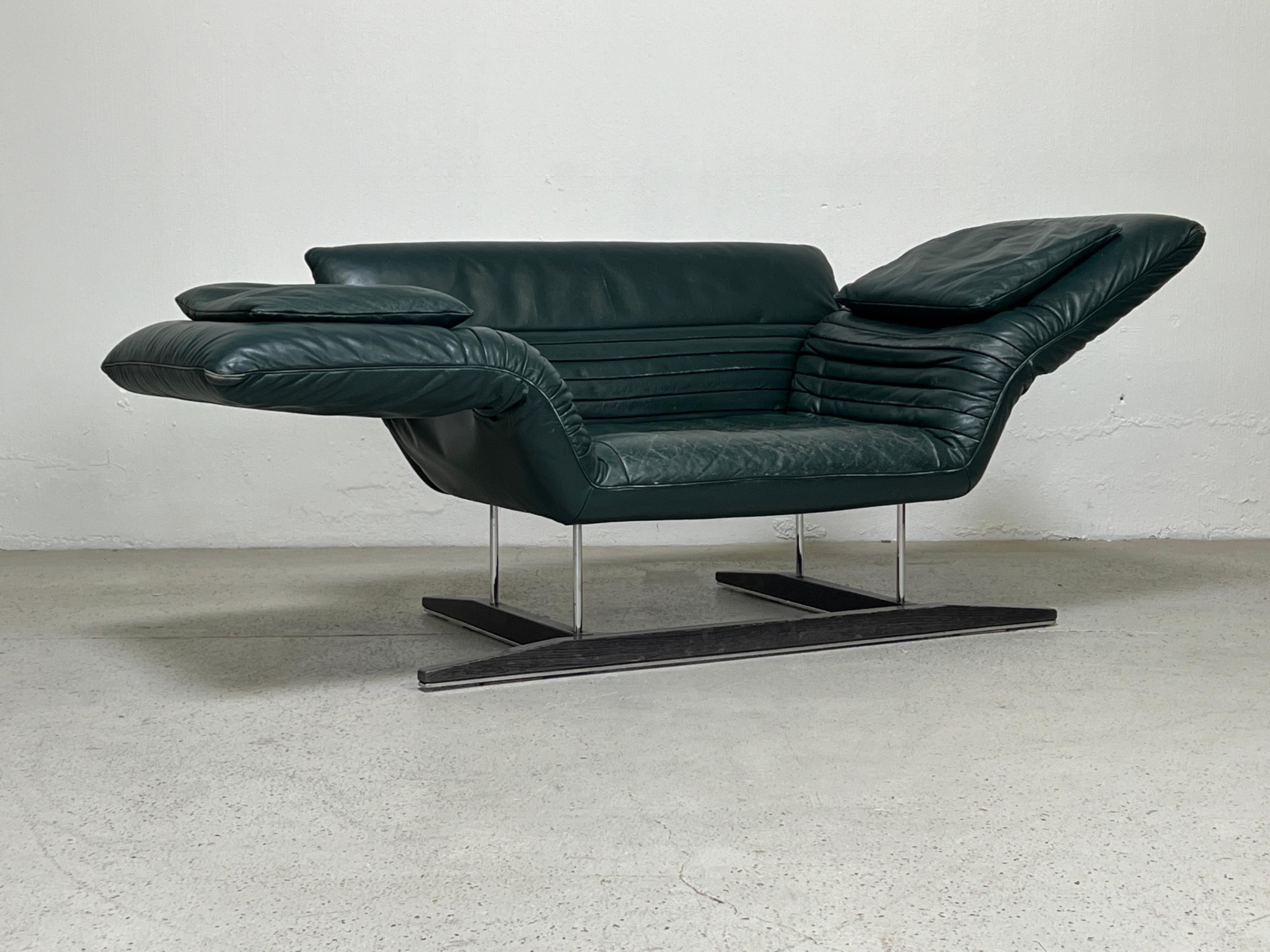 De Sede DS-142 Adjustable Chaise Lounge by Winfried Totzek In Good Condition In Dallas, TX